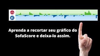 Trade Esportivo  Aprenda a recortar seu gráfico do SofaScore [upl. by Gav]