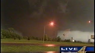 May 3 1999 Tornado  KFOR Live Coverage [upl. by Mylander499]