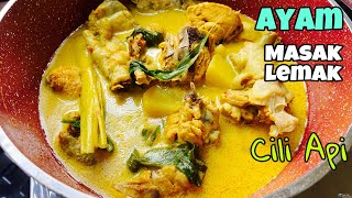 Ayam Masak Lemak Cili Api Paling Sedap [upl. by Belloir]