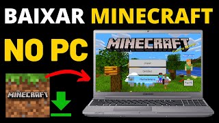 COMO BAIXAR O MINECRAFT DE GRAÇA PELO PC  PASSO A PASSO [upl. by Novyaj]