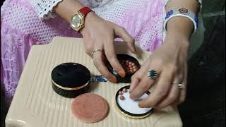 Swatches amp Demo video of Giordani Gold bronzingblushing pearls by Oriflame😊 [upl. by Hebert507]