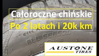 Całoroczony Chińczyk po 2 latach  Austone All Season Fixclime SP401  VW Bora [upl. by Ainej]