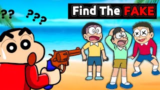 Find The Fake Nobita 😨  Funny Game Roblox 😂 [upl. by Wichern323]