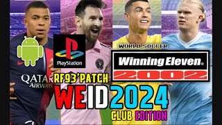 Winning Eleven 2002 PSX  WEID2024 Club Edition by RF93 [upl. by Amick16]