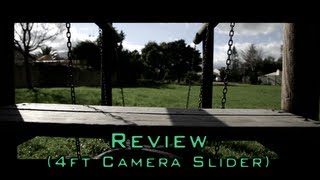 DSRL 4ft Camera Slider  Review [upl. by Drape]