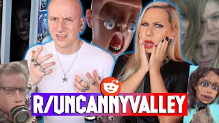 Uncanny Valley Will Give You NIGHTMARES  Reacting To Reddit  Roly amp Luxeria [upl. by Ffej]