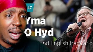 American Reacts To Yma o Hyd  Dafydd Iwan [upl. by Blackmore774]