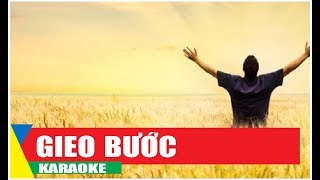 GIEO BƯỚC KaraokeHải Hồ  Trần Đình Lm Xuân Đường [upl. by Paley]