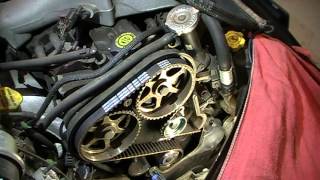 Time Lapse 2004 Chrysler PT Cruiser 24 Turbo Timing Belt and Water Pump Installation [upl. by Atiran]