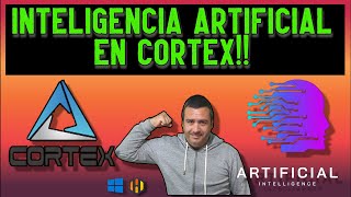 COMO MINAR CORTEX CON INTELIGENCIA ARTIFICIAL EN SU BLOCKCHAINE CTXC [upl. by Nybor]