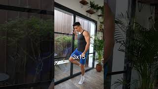 Bigger calves at home workout  😱 [upl. by Sivi]