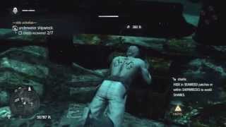 Assassins Creed 4  Underwater Shipwreck  The Black Trench [upl. by Boynton]