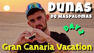 MIRADOR DE LAS DUNAS  Dunes Viewpoint Maspalomas  Gran Canaria 4k [upl. by Hanley]