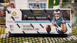 2023 Luminance Football Hobby Box Opening 4 Hits per Box [upl. by Cusack]