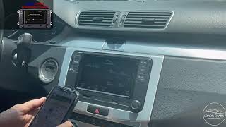 LEMON SHARK VW modified radio Android Auto RCD360 PRO [upl. by Vary]