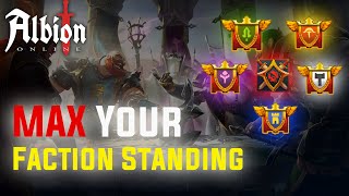 THE BEST WAY TO FARM FACTION POINTS SOLO  Albion Online Faction [upl. by Patrick]