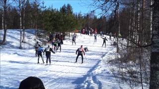 Vasaloppet 2012 crashes Risberg vurpor compressed cut 2 [upl. by Montford]