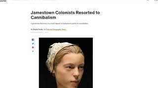 Cannibalism at Jamestown [upl. by Lavicrep]