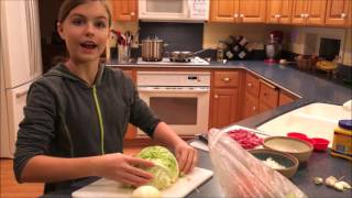 Emma Fancher Chopped Junior Cooking Demo [upl. by Reni567]