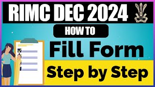 How to Fill RIMC Form 2024 StepbyStep Guide  RIMC December 2024 Application Form RIMC Form 2024 [upl. by Siramaj644]