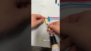 Do you think this method of connecting electrical wires is safe electrician plumber [upl. by Etrem633]