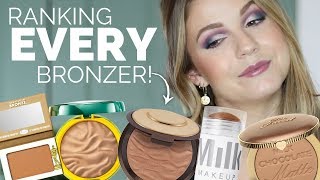 Ranking EVERY Bronzer I Own from BEST to WORST [upl. by Bain]