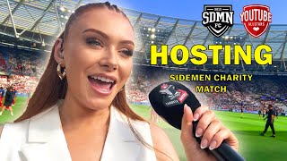 HOSTING THE SIDEMEN CHARITY MATCH 2023 BTS VLOG [upl. by Behre309]