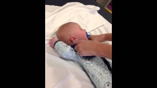 PT Torticollis amp Plagiocephaly Stretches 2 [upl. by Sheff722]