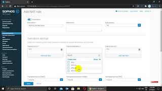 Sophos XG V18 Firewall  How to configure port forwarding step by step  Sophos Version 18 [upl. by Link]