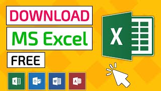 How to Get Excel for free in laptop  download ms excel for laptop [upl. by Manus]