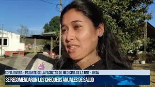 SALTA  La Caldera se realizó una jornada por una vejez saludable canal7salta [upl. by Malek]