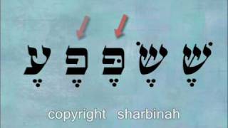 The Hebrew Vowels [upl. by Ainesy598]