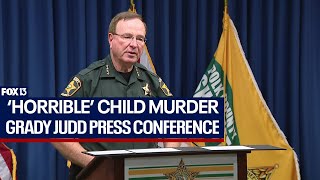 Grady Judd press conference on 4yearold killed [upl. by Le]