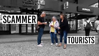 Two American Tourists Saved From A Scammer [upl. by Gibson466]