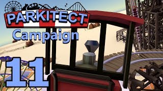 Parkitect Campaign  Part 11  Mine Train Coaster [upl. by Zerat487]