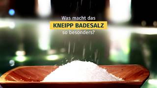 Was macht das Kneipp® Badesalz so besonders [upl. by Coltin]