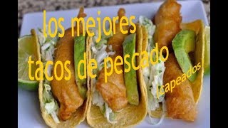 como hacer tacos de pescado y camarón capeados [upl. by Ztnaj]