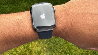 Apple Watch Series 9  Graphite 45mm Unboxing [upl. by Anbul]