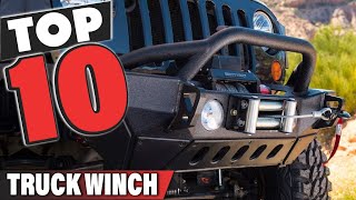 Best Truck Winch In 2024  Top 10 Truck Winches Review [upl. by Crifasi]