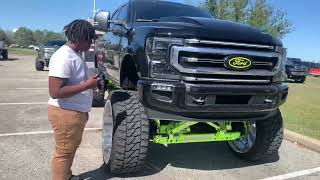 LST Takeover Part 2 liftedtrucks diesel ford custom exclusive modified diamond culture [upl. by Gold]