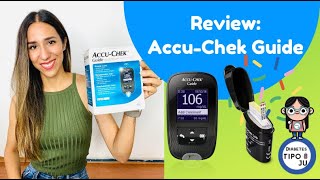 Review glucómetro AccuChek Guide de Roche [upl. by Trbor]