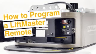 Program a LiftMaster Remote in 30 seconds [upl. by Thomsen858]