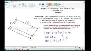 Problemă de la Olimpiada locală  Galaţi  2023  Clasa a 8a [upl. by Varden]
