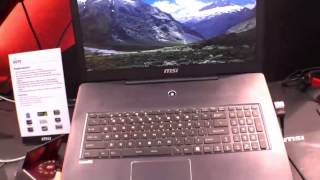 MSI GS70 Gaming Notebook Hands On Computex 2013  German  Deutsch ►►notebooksbilligerde [upl. by Ttocs]