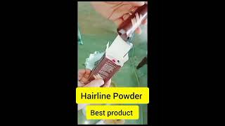 Hairline powder best products used for your hair shortvideo like [upl. by Enawtna]