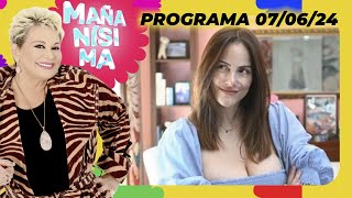 MAÑANÍSIMA  PROGRAMA 070624  LA EXPLICACIÓN DE CONNIE ANSALDI SOBRE SU APP DE LA POLÉMICA [upl. by Ellehcal]