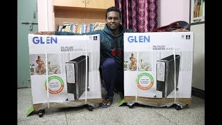 Glen Oil Filled Radiator Heater Unboxing And Overview  Is It worth It [upl. by Einahpit110]