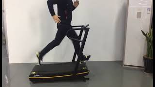 Curved treadmill timebreakeu [upl. by Ansilma]