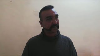 Pakistan military releases video of captured Indian pilot [upl. by Stets]