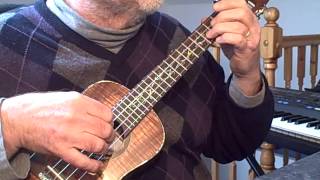 Little Donkey  Solo Ukulele  Colin Tribe on LEHO [upl. by Kilar]